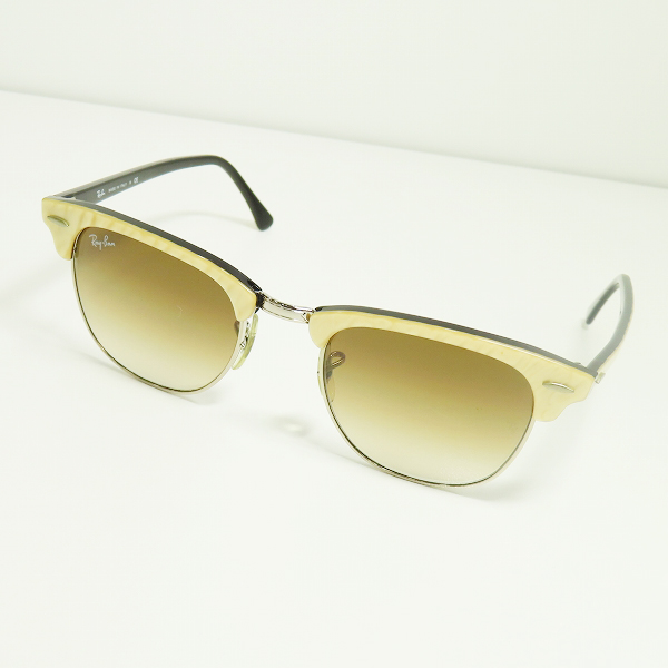 実際に弊社で買取させて頂いたRay-Ban/レイバン CLUBMASTER/クラブマスター サングラス RB3016 989/51