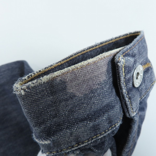 実際に弊社で買取させて頂いたEURO LEVI’S/ユーロ リーバイス 1st 大戦モデル デニムジャケット チュニジア製 70501-0404/Mの画像 9枚目