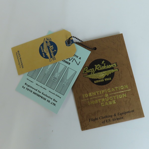 実際に弊社で買取させて頂いたBUZZ RICKSONS/バズリクソンズ  L-2A フライトジャケット BR12984 /44の画像 8枚目