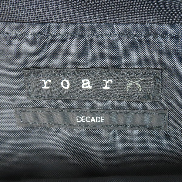 実際に弊社で買取させて頂いたroar×DECADE/ロアー×ディケイド リュックの画像 4枚目