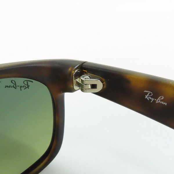 実際に弊社で買取させて頂いたRay-Ban/レイバン NEW WAYFARER/ニュー ウェイファーラー 偏光サングラス RB2132-F 894/76の画像 5枚目