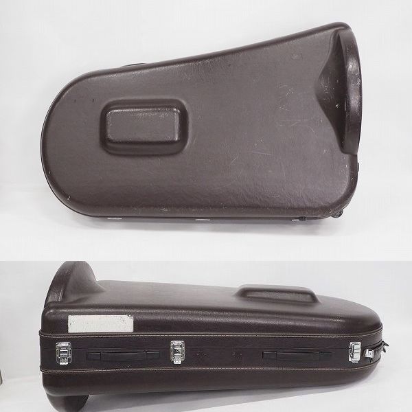 実際に弊社で買取させて頂いた★【使用感有り】YAMAHA/ヤマハ YBB-641II/2 チューバ 4ロータリー ゴールド ハードケース付の画像 9枚目