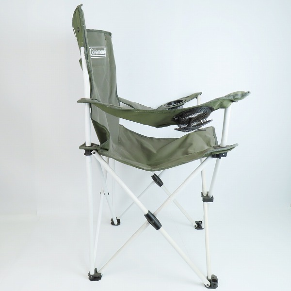 実際に弊社で買取させて頂いたColeman/コールマン リゾートチェア オリーブの画像 4枚目