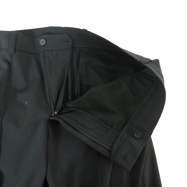 実際に弊社で買取させて頂いたEMPORIO ARMANI/エンポリオアルマーニ サイドライン ジップポケット スラックスパンツ 51P370 51038/46の画像 7枚目