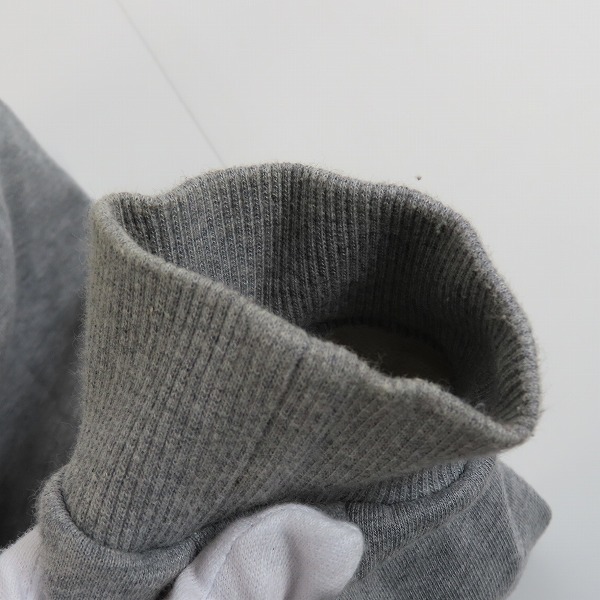 実際に弊社で買取させて頂いたCELINE/セリーヌ by Hedi Slimane エディ スリマン 21SS ロゴ ドローコード PARKA プルオーバー パーカー 2Y468052H/Mの画像 8枚目