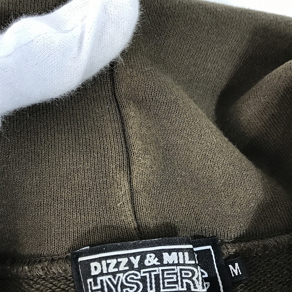 実際に弊社で買取させて頂いたHYSTERIC GLAMOUR/ヒステリックグラマー オーバーサイズパーカー VIXEN GIRL 02213CF10/Mの画像 7枚目