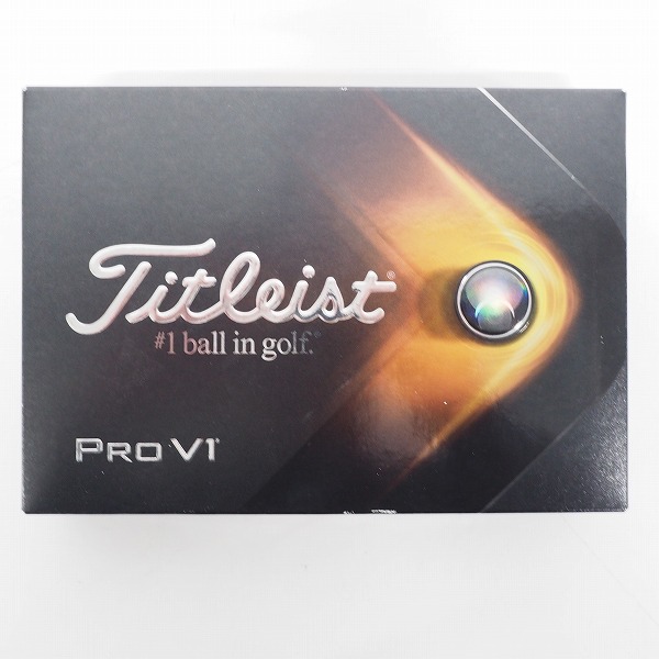 実際に弊社で買取させて頂いた【未使用】Titleist/タイトリスト PRO V1 ゴルフボール ホワイト 1ダースの画像 2枚目