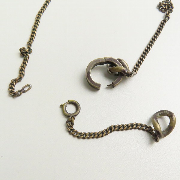 実際に弊社で買取させて頂いたMaison Martin Margiela/メゾンマルタンマルジェラ MM11 チャーム ネックレスの画像 5枚目