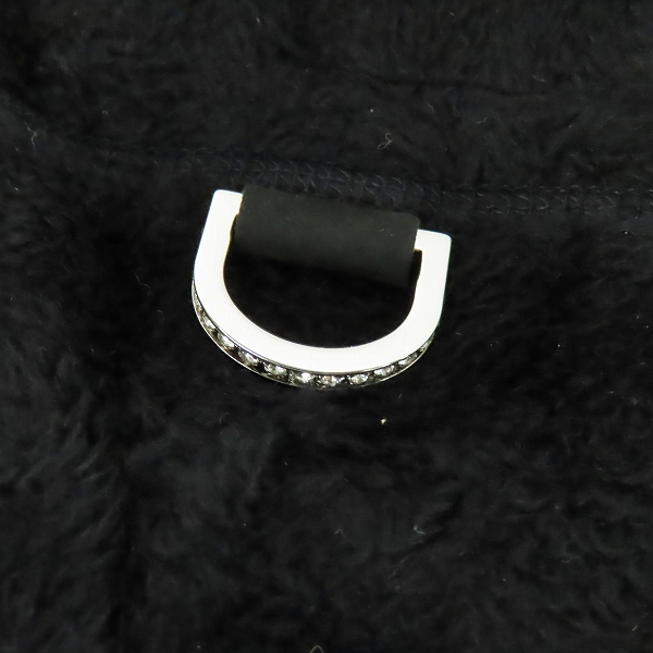 実際に弊社で買取させて頂いたmastermind JAPAN/マスターマインドジャパン 11AW/mindblow期 シルク100% ジップパーカー スカル刺繍 MZ-BL07-41/Lの画像 7枚目