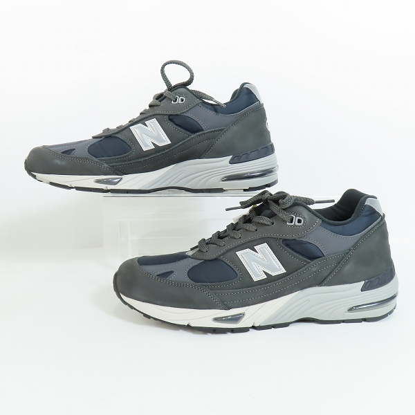 実際に弊社で買取させて頂いた【未使用】New Balance/ニューバランス 991 BEAMS PLUS別注 M991DGG/27.5の画像 3枚目