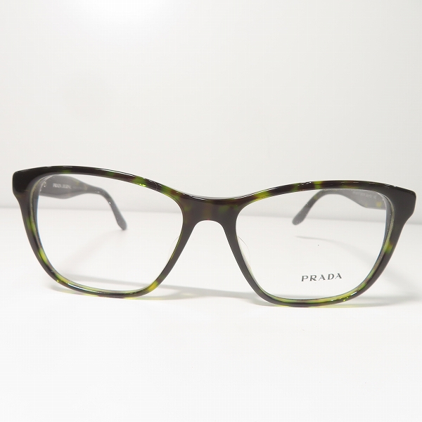 実際に弊社で買取させて頂いたPRADA JOURNAL/プラダ ジャーナル メガネフレーム/アイウェア VPR04T-Fの画像 1枚目