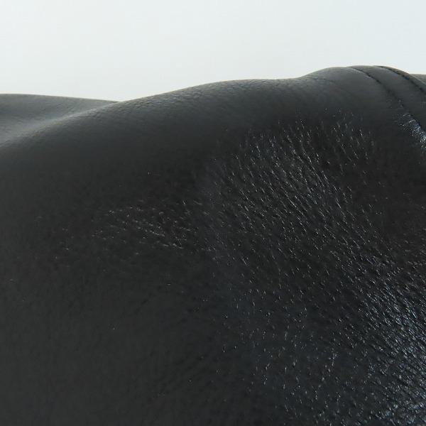 実際に弊社で買取させて頂いたWACKO MARIA/ワコマリア GUILTY PARTIES カウハイド レオパード シングルライダース レザージャケット/Mの画像 8枚目