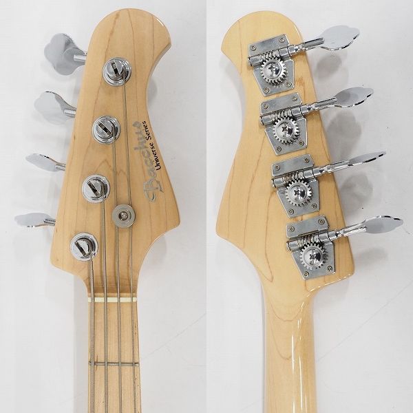 実際に弊社で買取させて頂いた★Bacchus/バッカス UNIVERSE SERIES ジャズベースType 4弦エレキベース ソフトケース付の画像 2枚目