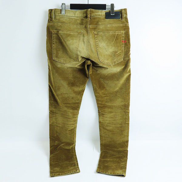 実際に弊社で買取させて頂いたDIESEL/ディーゼル D-AMNY スキニーベロアパンツ W36/L30