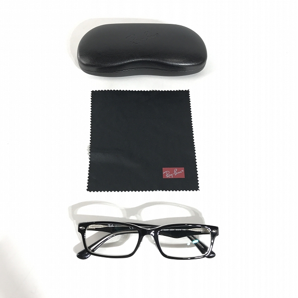 実際に弊社で買取させて頂いたRay-Ban/レイバン スクエア メガネフレーム アイウェア RB5206F 2034の画像 8枚目