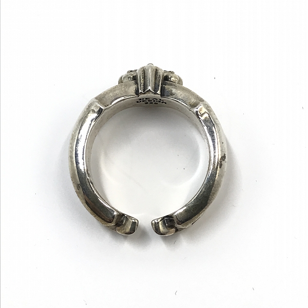 実際に弊社で買取させて頂いたDEAL DESIGN/ディールデザイン クロス バンド リング 14号の画像 5枚目