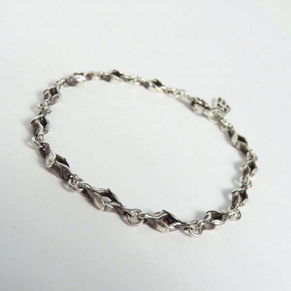 実際に弊社で買取させて頂いたBloody Mary/ブラッディマリー 火の粉 チェーンブレスレット/ガーネット