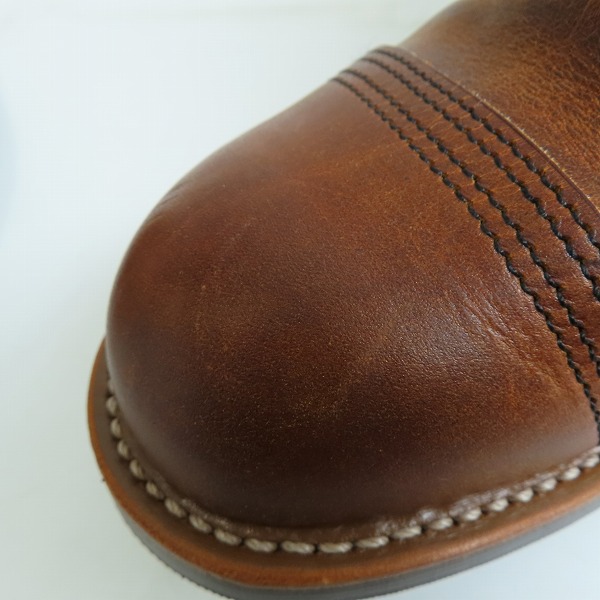 実際に弊社で買取させて頂いたRED WING/レッドウィング IRON RANGER/アイアン レンジャー ワークブーツ 8085/9の画像 7枚目