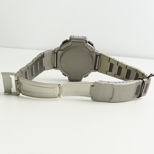 実際に弊社で買取させて頂いた(1)CASIO/カシオ PROTREK/プロトレック HUNTING WORLD PRT-420/PR420-HW1【動作未確認】の画像 3枚目