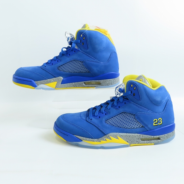 実際に弊社で買取させて頂いた【未使用】NIKE/ナイキAIR JORDAN 5 LANEY JSP/エアジョーダン5 レイニー CD2720-400/29.0の画像 3枚目