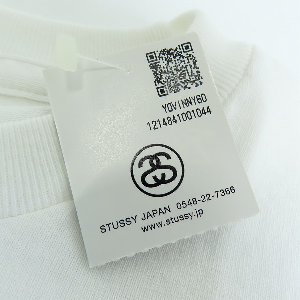 実際に弊社で買取させて頂いた【未使用】STUSSY/ステューシー オールドフォト プリントTシャツ 半袖カットソー ホワイト Mの画像 6枚目