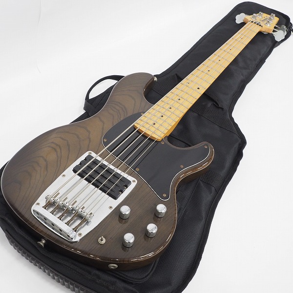 実際に弊社で買取させて頂いた★Ibanez/アイバニーズ ATK series アクティブ 5弦エレキベース 日本製 ソフトケース付