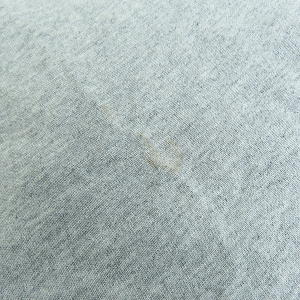 実際に弊社で買取させて頂いたSTUSSY/ステューシー 90s DJプリントTシャツ 長袖カットソー ロンT グレー 紺タグ Lの画像 9枚目