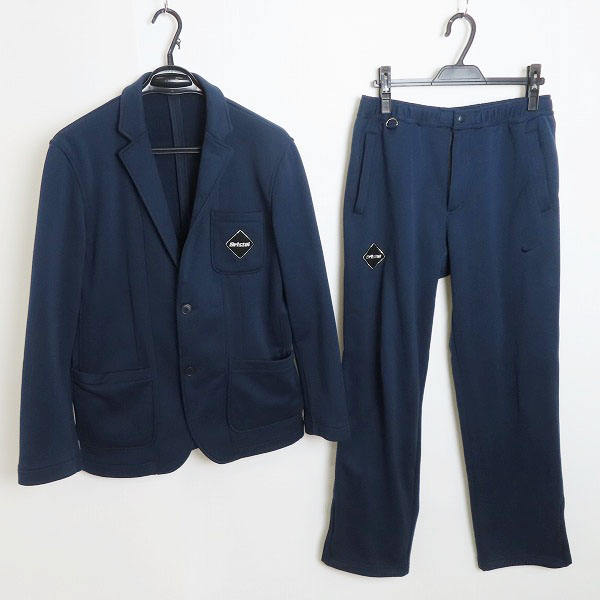 実際に弊社で買取させて頂いたNIKE×F.C.Real Bristol/ナイキ×FCレアルブリストル ジャケット/パンツ セットアップ スウェット 465452-451 465440-451/L