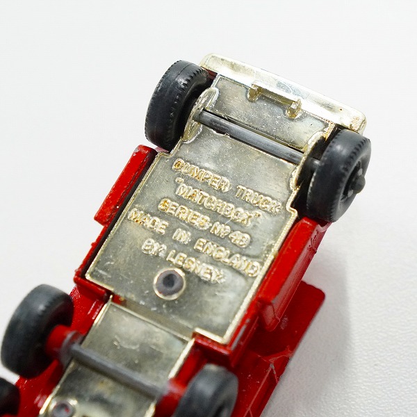 実際に弊社で買取させて頂いたMATCHBOX/マッチボックス No.48 DODGE DUMPER TRUCK/ダッジ ダンパー トラック ミニカーの画像 6枚目