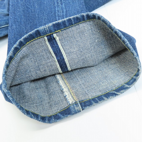 実際に弊社で買取させて頂いたSUGARCANE/シュガーケーン ボタンフライ デニムパンツ M41300/W32の画像 4枚目