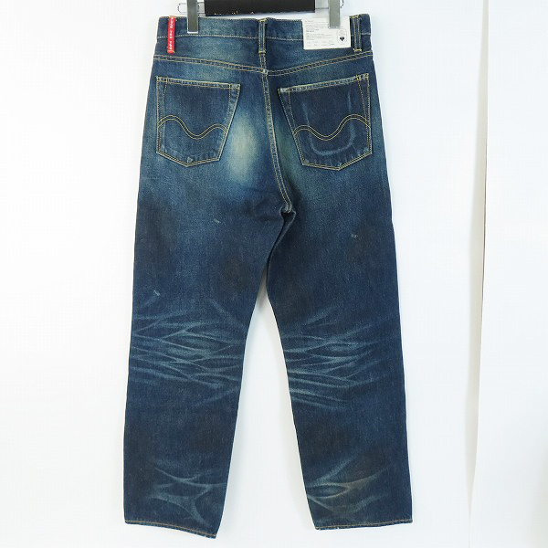 実際に弊社で買取させて頂いたWTAPS/ダブルタップス デニム パンツ ヴィンテージ加工 インディゴ 092LTDT-PTM02/Sの画像 1枚目