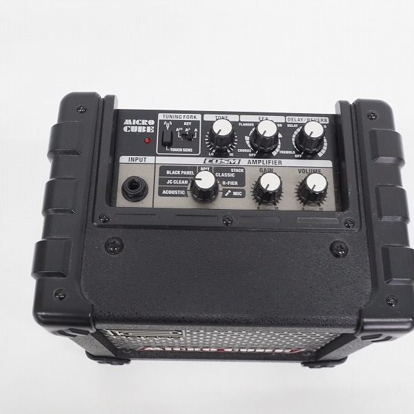 実際に弊社で買取させて頂いたRoland/ローランド MICRO CUBE マイクロキューブ ギターコンボアンプ ACアダプター付【動作確認済】の画像 3枚目