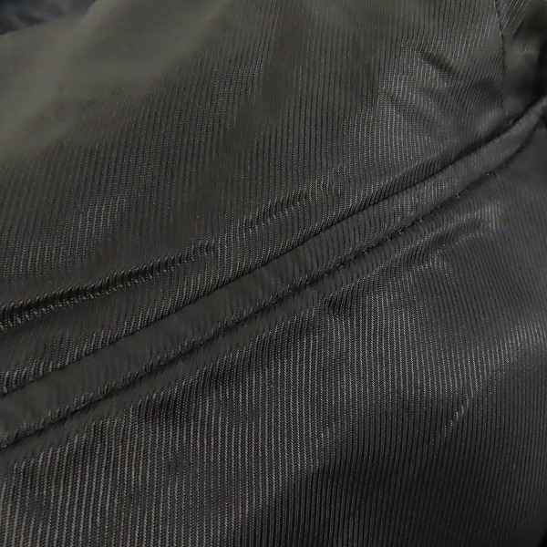 実際に弊社で買取させて頂いたJohn UNDERCOVER/ジョンアンダーカバー ダウンジャケット フーディ/袖レザー JUR4201/3の画像 6枚目