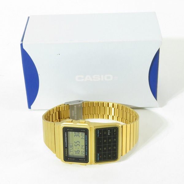 実際に弊社で買取させて頂いたCASIO/カシオ データバンク クォーツ/腕時計 メタルバンド DBC-611Gの画像 6枚目