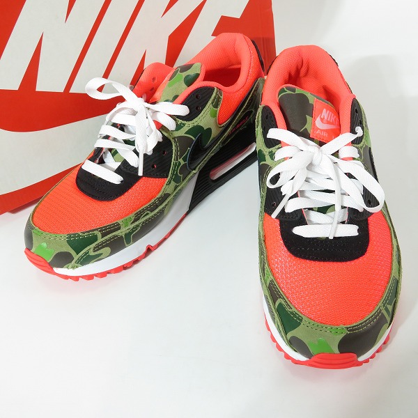 実際に弊社で買取させて頂いたNIKE×atmos/ナイキ×アトモス AIR MAX 90 SP REVERSE DUCK CAMO エアマックス90 ダックカモ CW6024-600/26.5