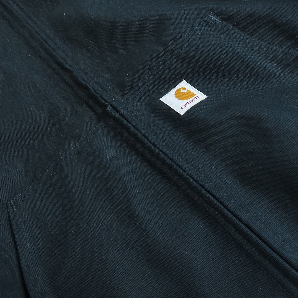 実際に弊社で買取させて頂いたCarhartt/カーハート Duck Active Jac/Thermal Lined/アクティブジャケット J131-BLK/Lの画像 5枚目