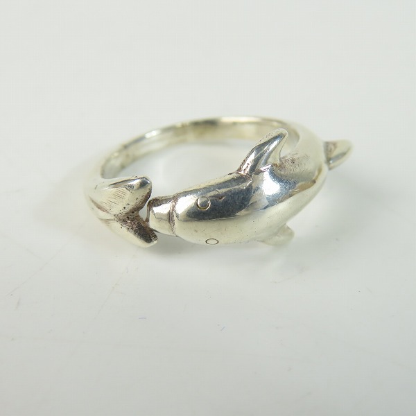 実際に弊社で買取させて頂いたHOLLYWOOD RANCH MARKET/ハリウッドランチマーケット ドルフィン/イルカ リング 22号