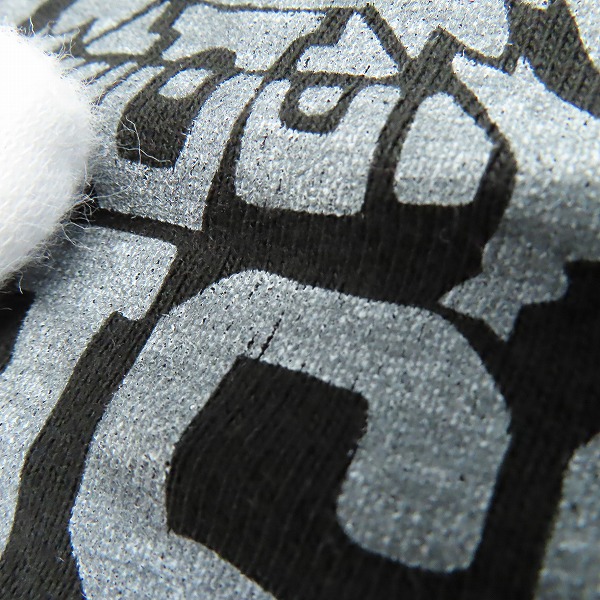 実際に弊社で買取させて頂いた STUSSY/ステューシー GLOBAL ROOTS プリントTシャツ 半袖カットソー ブラック Mの画像 4枚目