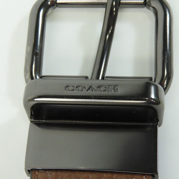 実際に弊社で買取させて頂いたCOACH/コーチ レザーベルトの画像 3枚目