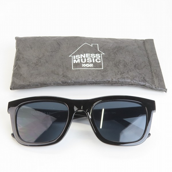 実際に弊社で買取させて頂いたISNESS MUSIC/イズネス ミュージック サングラス TY2961-1の画像 9枚目
