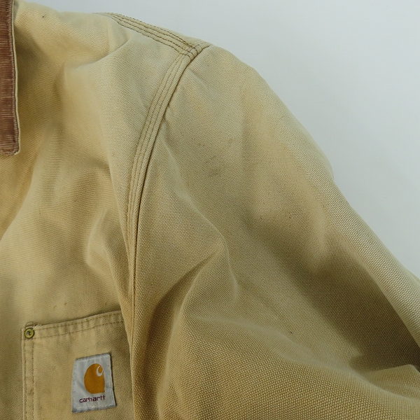 実際に弊社で買取させて頂いたCarhartt/カーハート 90s ヴィンテージ ダック地 チョアコート/カバーオール の画像 4枚目