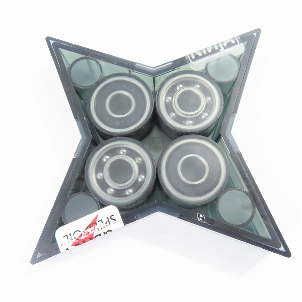 実際に弊社で買取させて頂いた【未開封】NiNjA/ニンジャ BLACK NUDE ABEC7 ベアリング スターケース の画像 2枚目