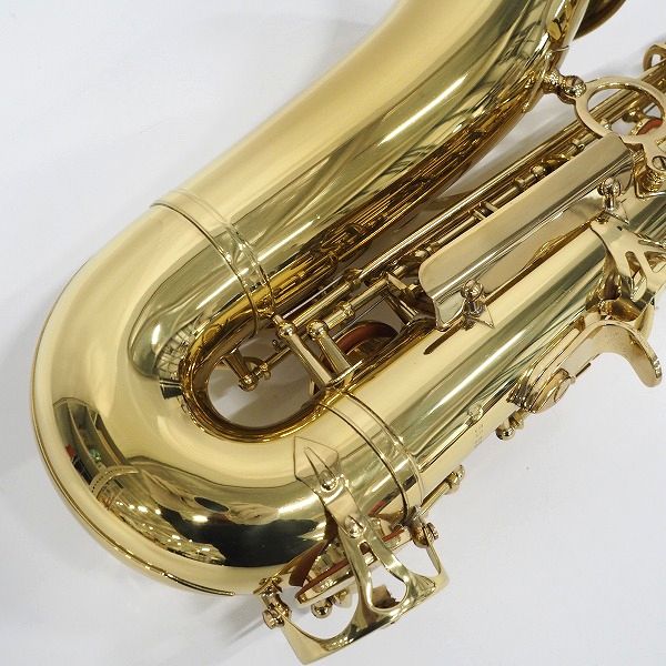 実際に弊社で買取させて頂いた ★J.Michael/Jマイケル アルトサックス ゴールド ハードケース付の画像 4枚目