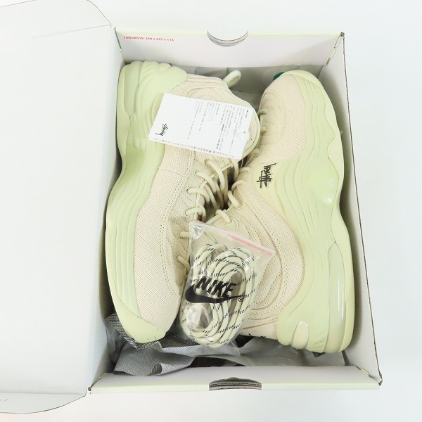 実際に弊社で買取させて頂いた【未使用】 STUSSY×NIKE/ステューシー×ナイキ AIR PENNY 2 FOSSIL/エア ペニー 2 フォッシル DQ5674-200/27の画像 7枚目