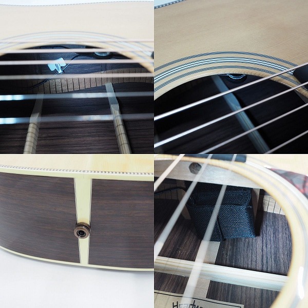 実際に弊社で買取させて頂いた★【美品】Headway/ヘッドウェイ HD-115 A,S-ESV/ATB アコースティックギター/アコギ エレアコ仕様 ハードケース付の画像 7枚目