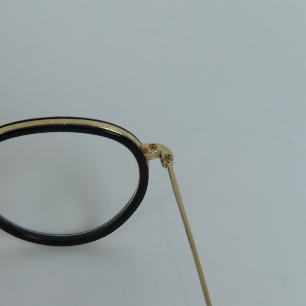 実際に弊社で買取させて頂いたOLIVER PEOPLES/オリバーピープルズ MP-2 メガネフレームの画像 5枚目