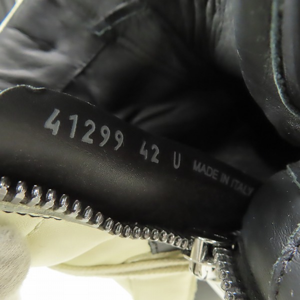 実際に弊社で買取させて頂いたRick Owens/リック オウエンス 23SS GEOBASKET/ジオバスケット/ジオバス ハイカット スニーカー RU01C4894LPO/42の画像 6枚目