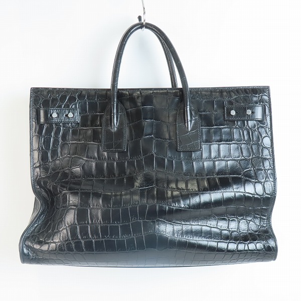 実際に弊社で買取させて頂いたSAINT LAURENT PARIS/サンローランパリ サックドジュール スープルトートバッグの画像 1枚目