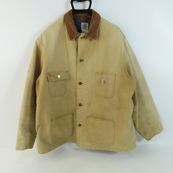 実際に弊社で買取させて頂いたCarhartt/カーハート 90s ヴィンテージ ダック地 チョアコート/カバーオール 