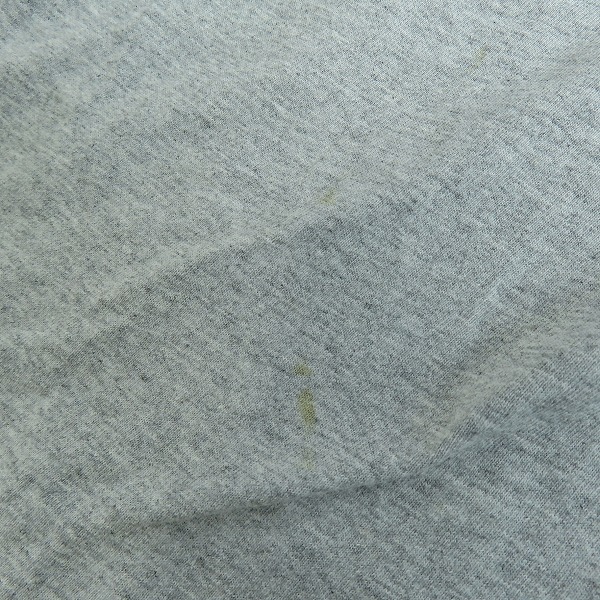 実際に弊社で買取させて頂いたSTUSSY/ステューシー 90s DJプリントTシャツ 長袖カットソー ロンT グレー 紺タグ Lの画像 7枚目